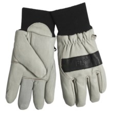 56%OFF メンズスノースポーツ手袋 Flylowヤギリッジワークグローブ - （男性用）防水、革 Flylow Goat Ridge Work Gloves - Waterproof Leather (For Men)画像